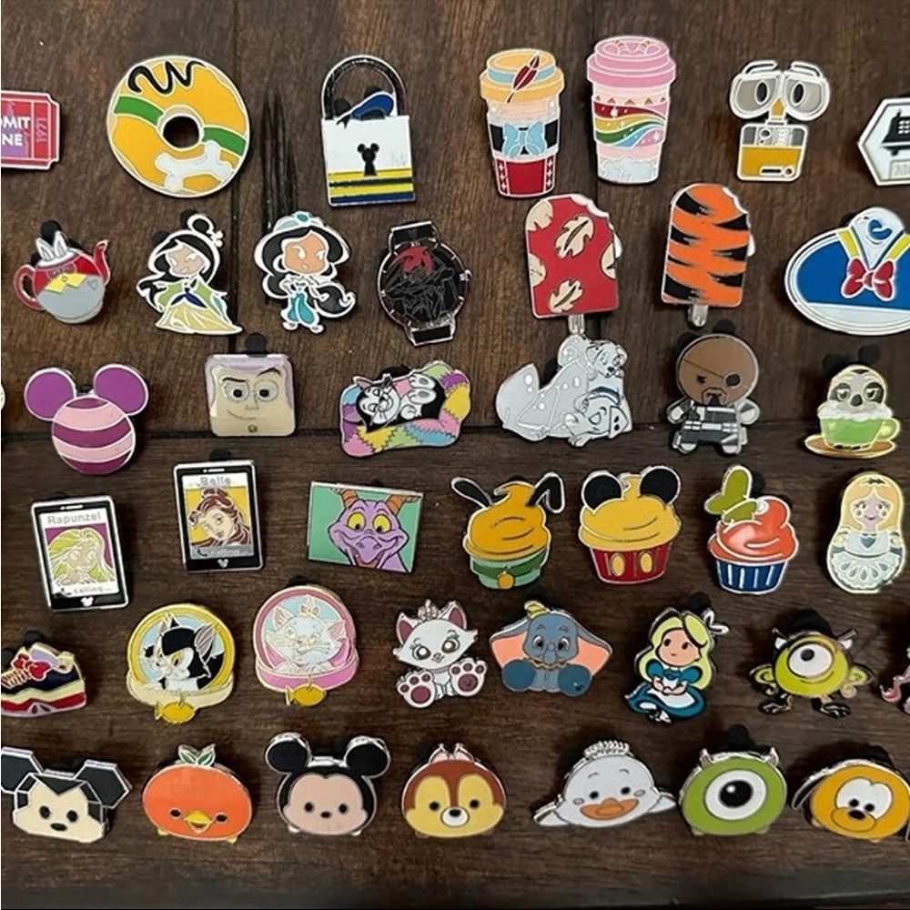 - Disney Trading Pin Grab Bag – Lot of 30, No Repeats!